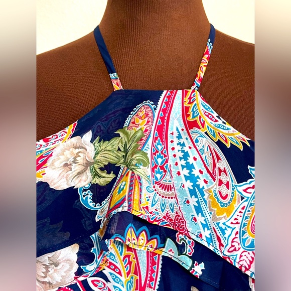 NWT DNA Couture Floral Fit and Flare Dress - Picture 4 of 5